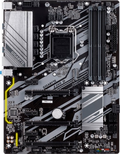 Мат. плата Socket1151v2 GIGABYTE Z390 D