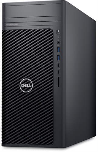 Dell Precision 3680 Tower Core i7-14700 (2,1GHz) 16GB (1x16GB) DDR5, 512GB SSD, Nvidia RTX A2000, 16GB GDDR6, 1000W, TPM, No Optical Drive, Windows 11 Pro Multilang,  1YW фото 3