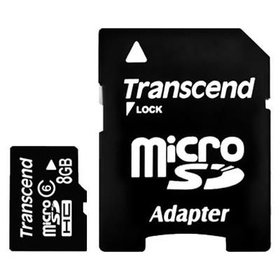   Micro SDHC Transcend 8 TS8GUSDHC6