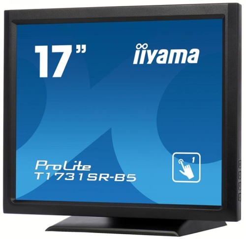 Монитор Iiyama T1731SR-B5 черный фото 3