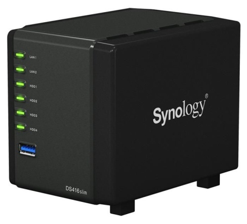 Сетевое хранилище данных (NAS) Synology DS416slim DS416SLIM фото 3