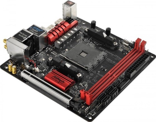 Мат. плата SocketAM4 ASRock X370 GAMING-ITX/AC фото 2