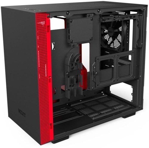 Корпус HTPC NZXT CA-H200W-BR H200i BLACK/RED фото 6