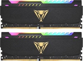   DDR4 Patriot Memory 16Gb (2x8Gb KIT) Viper Steel RGB (PVSR416G360C0K)