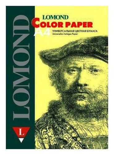 Бумага цветная Lomond Medium Lemon 1004402 Бумага цветная Lomond Medium Lemon 1004402