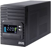 ИБП (UPS) Powercom 2000VA/1600W Smart King Pro+ black (1152568) SPT-2000-II LCD