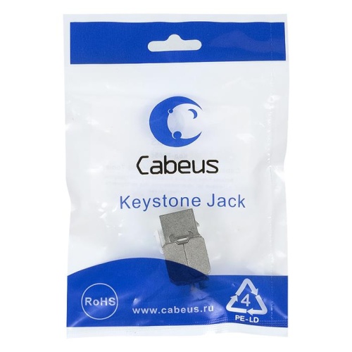 Модуль-вставка Cabeus KJ-RJ45-Cat.5E-SH-180-Toolless фото 4 Модуль-вставка Cabeus KJ-RJ45-Cat.5E-SH-180-Toolless фото 4