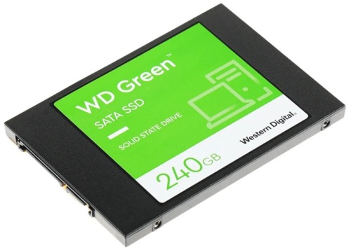 Накопитель SSD SATA 2.5 Western Digital 240GB WD Green 2.5 WDS240G3G0A фото 4