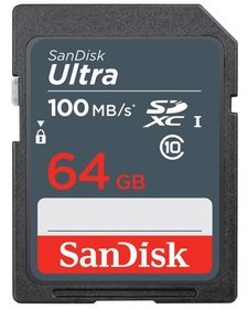   SDXC SanDisk 64Gb SDSDUNR-064G-GN3IN Ultra