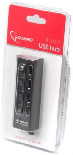 Разветвитель USB2.0 Gembird UHB-U2P4-02 фото 3