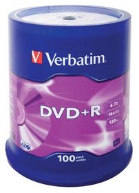  DVD+R Verbatim 4.7 16x 43551