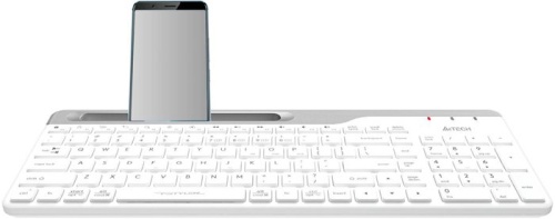 Клавиатура A4Tech Fstyler FBK25 белый/серый FBK25 WHITE фото 10