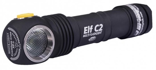 Фонарь Armytek Elf C2 Micro-USB XP-L (белый свет) + 18650 Li-Ion F05101SC фото 2