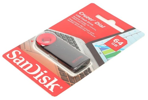 Накопитель USB flash SanDisk 64Gb Cruzer Dial SDCZ57-064G-B35 фото 3