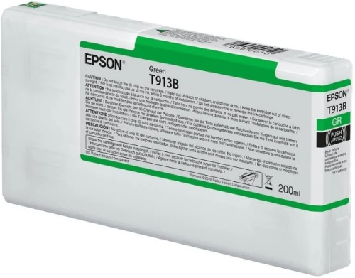 Оригинальный струйный картридж Epson T913B00 Green C13T913B00 Оригинальный струйный картридж Epson T913B00 Green C13T913B00