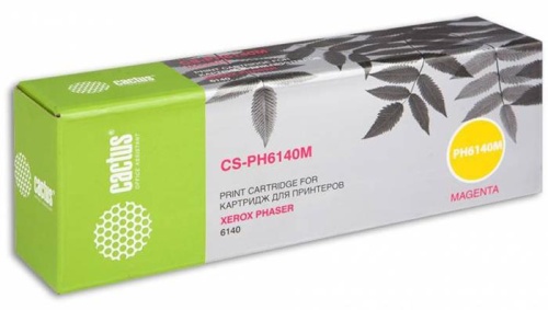 Картридж совместимый лазерный Cactus CS-PH6140M 106R01482 пурпурный