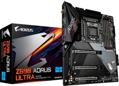 Мат. плата Socket1200 GIGABYTE Z590 AORUS ULTRA фото 4