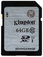 Карта памяти SDXC Kingston 64GB SD10VG2/64GB