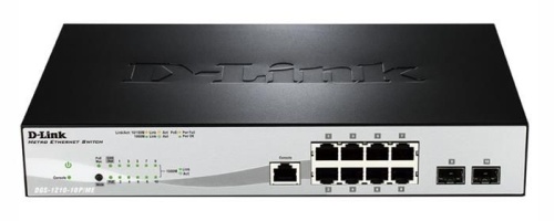 Коммутатор управляемый D-Link DGS-1210-10P/ME/A1A