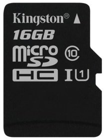   Micro SDHC Kingston 16GB SDC10G2/16GBSP