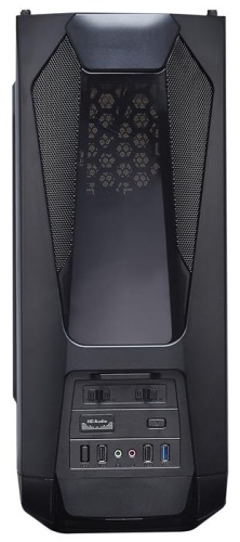 Корпус Miditower EXEGATE EVO-8201 Black-Blue light EX270557RUS фото 3