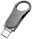  USB flash Silicon Power 64Gb Mobile C80 Silver USB 3.0 (SP064GBUC3C80V1S)