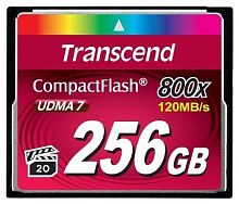 Карта памяти CF Transcend 256 Гб CF800 TS256GCF800
