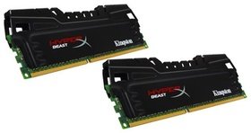 Модуль памяти DDR3 Kingston 16GB (2 x 8GB) HyperX XMP Beast Series KHX16C9T3K2/16X