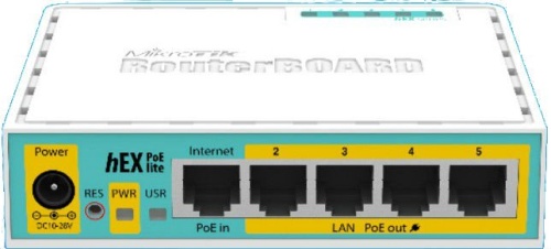 Маршрутизатор Mikrotik hEX PoE lite RB750UPR2