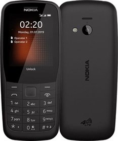 Сотовый телефон GSM Nokia 220 DS TA-1155 Black (16QUEB01A08)