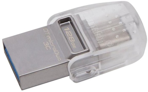 Накопитель USB flash Kingston 128GB DataTraveler microDuo 3C DTDUO3C/128GB