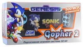   SEGA Genesis Gopher 2 LCD 4.3 , +500  ()