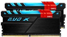 Модуль памяти DDR4 Geil 16GB (2x8GB), EVO X Black Gaming Memory GEXB416GB3200C16ADC