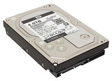 Жесткий диск SATA HDD Western Digital 4Тб BLACK WD4004FZWX Черный,