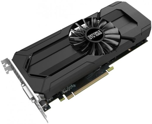 Видеокарта PCI-E Palit 6144МБ GeForce GTX 1060 StormX NE51060015J9-1061F