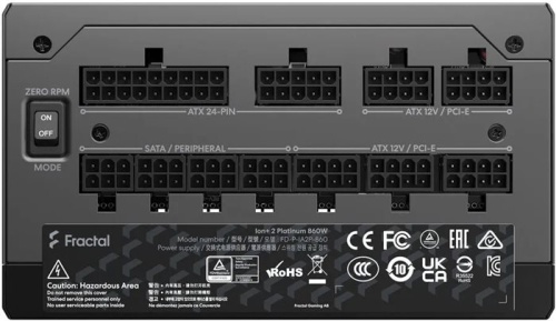 Блок питания Fractal Design 850W ION+2 860 (FD-P-IA2P-860-EU) фото 7