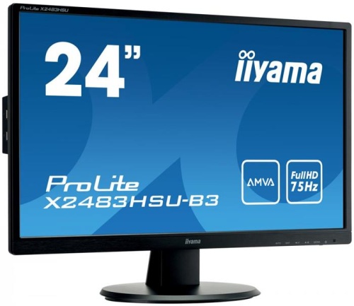 Монитор Iiyama ProLite X2483HSU-B3 фото 2 Монитор Iiyama ProLite X2483HSU-B3 фото 2