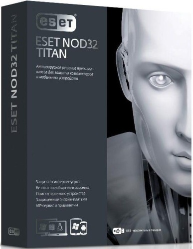 Антивирус Eset NOD32 TITAN NOD32-EST-NS(BOX2)-1-1