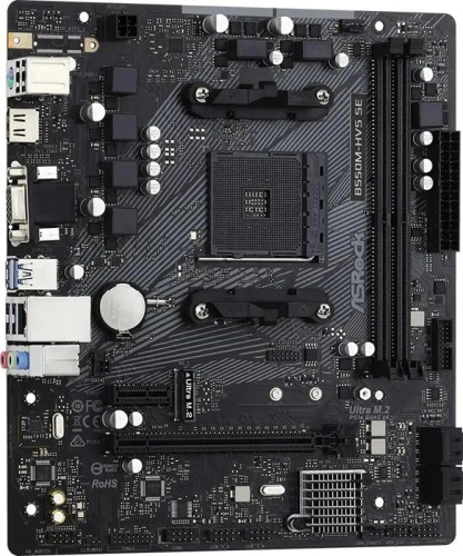 Мат. плата SocketAM4 ASRock B550M-HVS SE фото 2