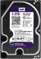 Жесткий диск SATA HDD Western Digital 2000ГБ Purple WD20PURX