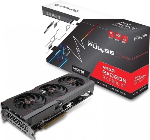 Видеокарта PCI-E Sapphire 16Gb Radeon RX 6800 XT Pulse (11304-03-20G) RTL фото 6