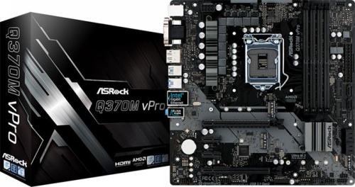 Мат. плата Socket1151v2 ASRock Q370M VPRO фото 5