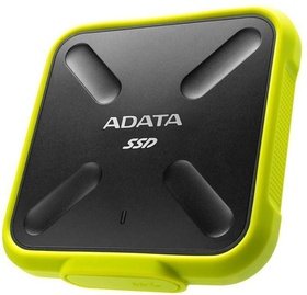 Внешний SSD диск A-Data 256 Gb SD700 ASD700-256GU3-CYL черный/желтый