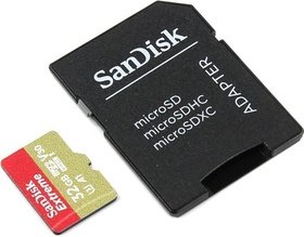   Micro SDHC SanDisk 32GB UHS-I W/A SDSQXAF-032G-GN6MA