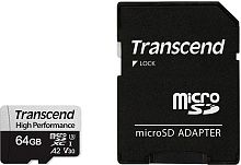Карта памяти micro SDXC Transcend 64 Гб TS64GUSD330S