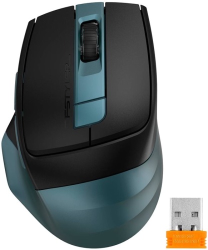 Беспроводная мышь A4Tech Fstyler FB35C зеленый/черный FB35C MIDNIGHT GREEN фото 7