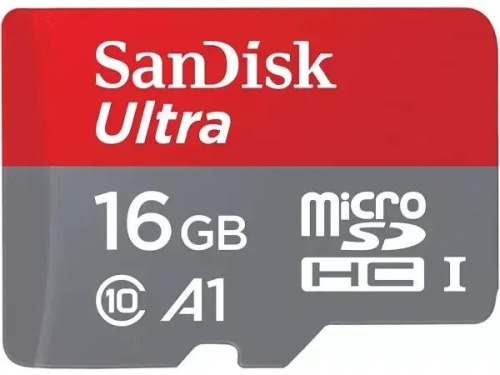 Карта памяти Micro SDHC SanDisk 16GB SDSQUAR-016G-GN6MN