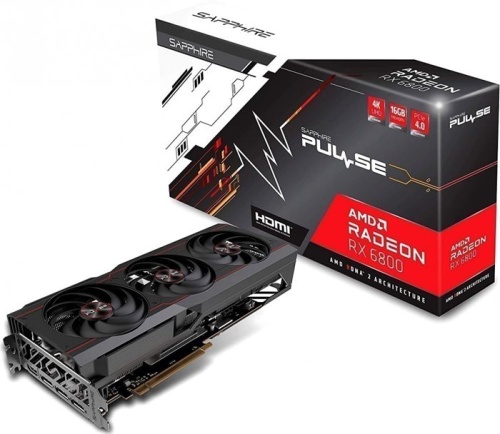 Видеокарта PCI-E Sapphire 16Gb Radeon RX 6800 Gaming Pulse (11305-02-20G) RTL фото 6