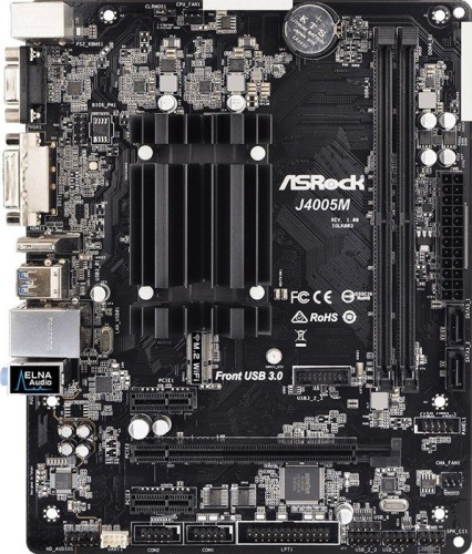 Мат. плата с CPU ASRock J4005M