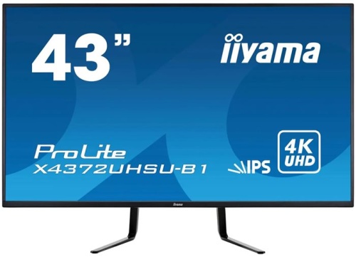 Монитор Iiyama ProLite X4372UHSU-B1 черный